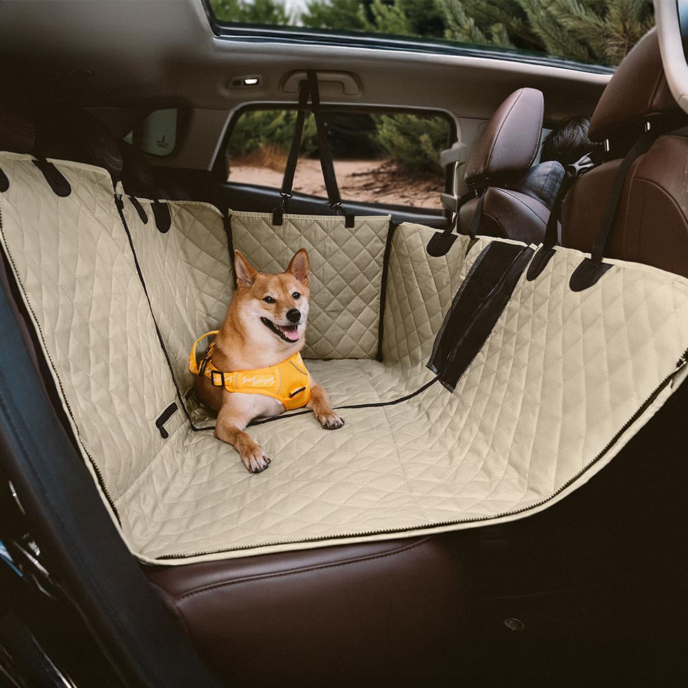 Pawsafe Pro Universal Waterproof Car Dog Seat Cover installed in an SUV
