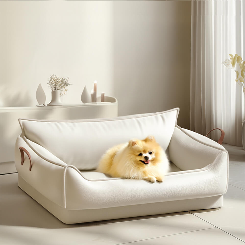 ComfortPaws Natural Latex Pet Sofa Bed - Supportive and breathable design for pets