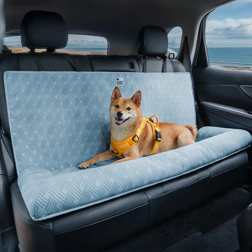 Chill Rover Cooling Pet Travel Bed for Dogs in Car