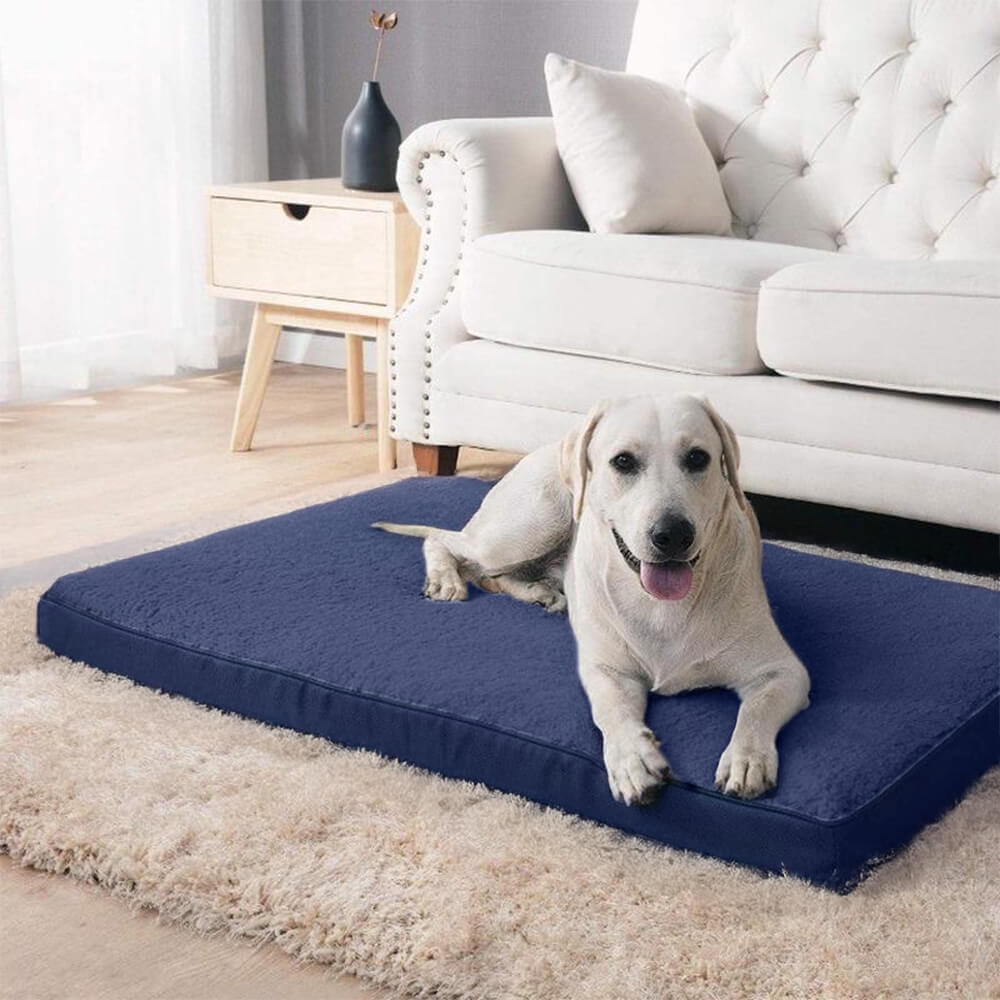 ComfortMax Waterproof Orthopedic Dog Bed for Large Dogs – Plush Memory Foam Design