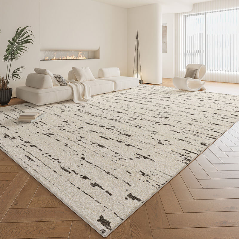 Close-up of the plush faux cashmere texture, perfect for cozy living room decor.